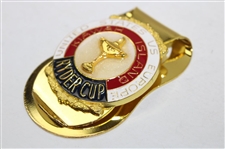 1991 Ryder Cup at Kiawah Island Commemorative Gold Money Clip