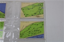 1936 John Player & Sons Complete Set (25) Championship Golf Courses Cards