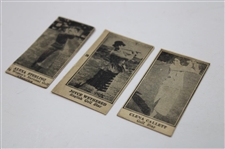 1920-30 Joyce Wethered, Glenna Collett, Alexa Sterling Golf Strip Cards