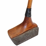 Unique Mallet Putter w/Metal Face & Sole Insert