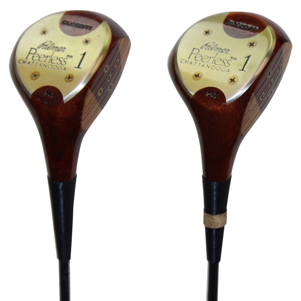 Two (2) Palmer Peerless Chattanooga Custom M43 Drivers - Fred Simmons Collection
