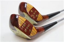 Two (2) Palmer Peerless Chattanooga Custom M43 Drivers - Fred Simmons Collection