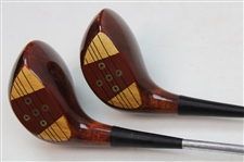 Two (2) Palmer Peerless Chattanooga Custom M43 Drivers - Fred Simmons Collection