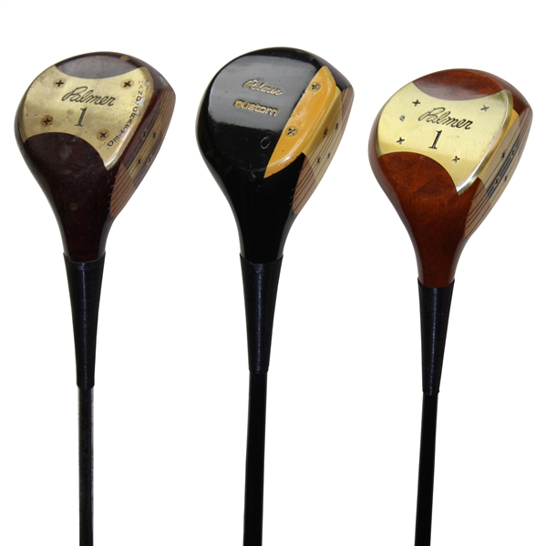 Three (3) Arnold Palmer Drivers - Fred Simmons Collection