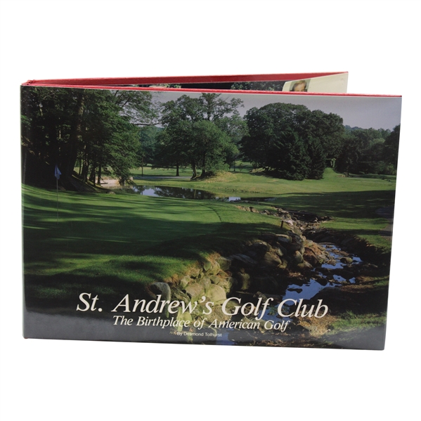 1989 St. Andrews Golf Club The Birthplace Of American Golf By Desmond Tolhurst Book