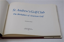 1989 'St. Andrews Golf Club The Birthplace Of American Golf' By Desmond Tolhurst Book