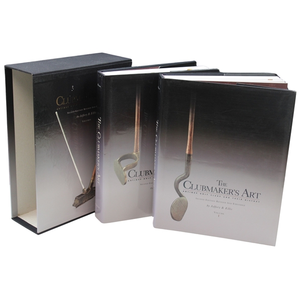 The Clubmakers Art 2007 Books by Jeff B. Ellis - Volumes 1 & 2 in Slipcase