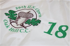 1989 US Open at Oak Hill C.C. White Screen Flag - Curtis Strange Winner