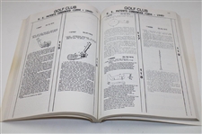 1992 'Golf Club U.S. Patents Condensed (1894-1940) Golf Patent Scrapbook' by Robert Smith