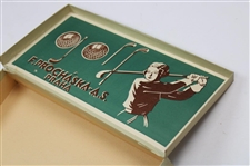 c.1940 'Golf' Themed F. Prochaska-A.S. Praha Empty Box