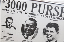 1938 National Amateur Professional Advertising Piece St. Augustine Links