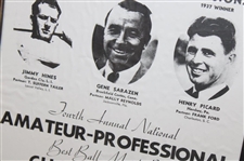 1938 National Amateur Professional Advertising Piece St. Augustine Links