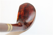 Circa 1900'S Fancy Face Wood Head Walking Stick