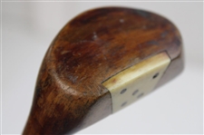 Circa 1900'S Fancy Face Wood Head Walking Stick