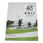 1945 NCAA Championship Program with Alister Mackenzie Hole Photos