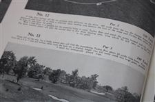 1945 NCAA Championship Program with Alister Mackenzie Hole Photos