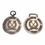 Two (2) 1904 Greater Boston Interscholastic Golf Association Medals 