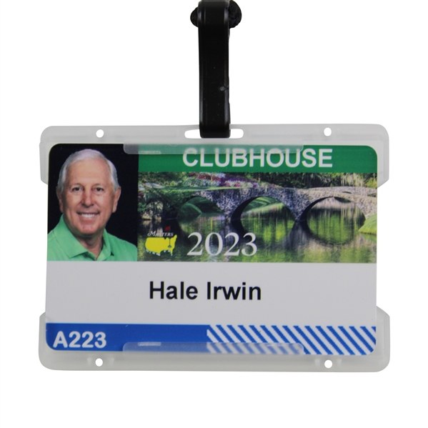 Hale Irwins 2023 Masters Tournament Clubhouse Badge #A223
