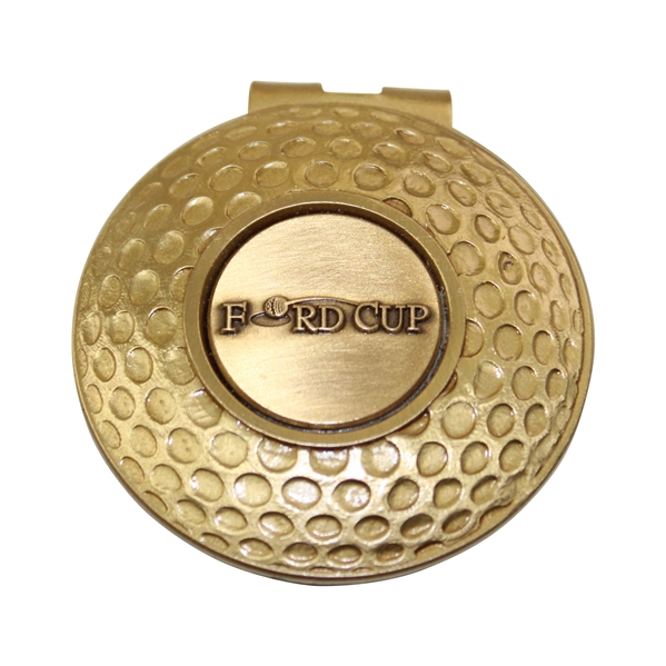 Hale Irwins Undated Ford Cup Gold Tone Money Clip