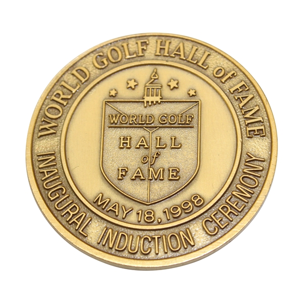 Hale Irwins 1998 World Golf Village Grand Opening/Inaugural Induction Ceremony Medal in Box