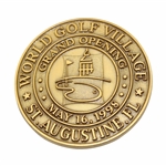 Hale Irwin's 1998 World Golf Village Grand Opening/Inaugural Induction Ceremony Medal in Box