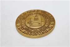 Hale Irwin's 1998 World Golf Village Grand Opening/Inaugural Induction Ceremony Medal in Box