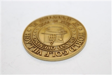 Hale Irwin's 1998 World Golf Village Grand Opening/Inaugural Induction Ceremony Medal in Box