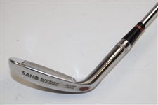 Hale Irwin's Tournament Used Wilson Staff Fluid Feel Sand Wedge w/Lead Tape