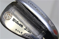 Hale Irwin's Tournament Used Wilson Staff Fluid Feel Sand Wedge w/Lead Tape