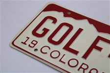 1960 US Open at Cherry Hills Arnold Palmer Contestant License Plate
