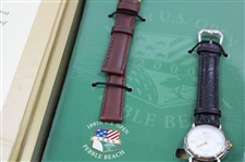 2000 U.S. Open at Pebble Beach Ltd Ed Watch 156/500 - Tiger Woods’ 1st Open