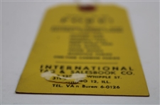 1949 US Open at Medinah Final Round Gallery Ticket #1263 - Middlecoff Win