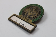 Champion Hale Irwin's 1974 US Open 'Massacre' at Winged Foot Contestant Badge