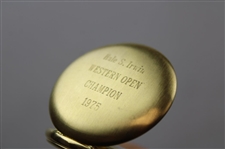 Hale Irwin's Personal 1975 Western Open at Butler National Accutron Quartz Pocket Watch
