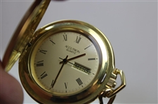 Hale Irwin's Personal 1975 Western Open at Butler National Accutron Quartz Pocket Watch