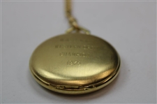 Hale Irwin's Personal 1975 Western Open at Butler National Accutron Quartz Pocket Watch