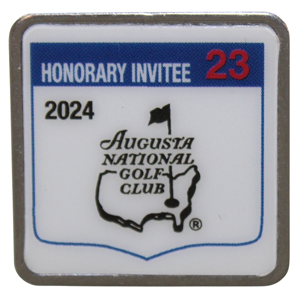Hale Irwins Personal 2024 Masters Tournament Honorary Invitee Badge