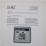 Hale Irwin's Personal 2024 Masters Tournament Honorary Invitee Badge