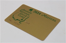 Hale Irwin's Personal 2024 Masters Tournament Credit Card