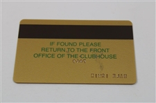 Hale Irwin's Personal 2024 Masters Tournament Credit Card