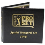 Hale Irwins Personal 1990 Special Inaugural PGA Tour Pro Set Cards w/Binder