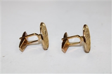 Hale Irwin's Personal 1991 Ryder Cup at Kiawah Island Cuff Links & Pin