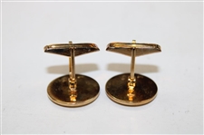 Hale Irwin's Personal 1991 Ryder Cup at Kiawah Island Cuff Links & Pin