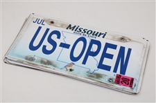 Hale Irwin's Personal Missouri US Open Vehicle License Plates