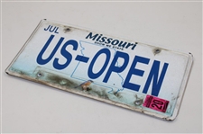Hale Irwin's Personal Missouri US Open Vehicle License Plates