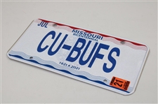 Hale Irwin's Personal Missouri US Open Vehicle License Plates