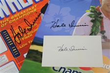 Hale Irwin's Signed Wheaties Box, 2008 Hualalai Resort Poster & 3x5 Index Card JSA ALOA