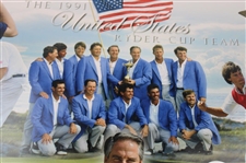 Hale Irwin's Dave Stockton Signed '1991' Ryder Cup at Kiawah Island Posters w/'Captain' JSA ALOA