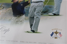 Hale Irwin's Dave Stockton Signed '1991' Ryder Cup at Kiawah Island Posters w/'Captain' JSA ALOA