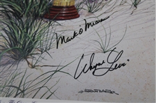 Hale Irwin's Signed 1991 Ryder Cup Team USA at Kiawah Island Poster JSA ALOA